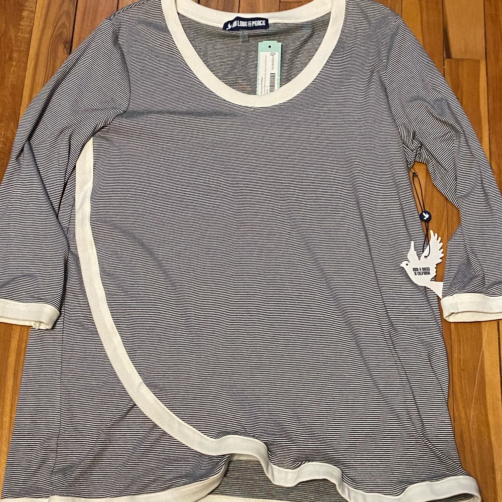 Maternity Nursing Tulip Detail Knit Top